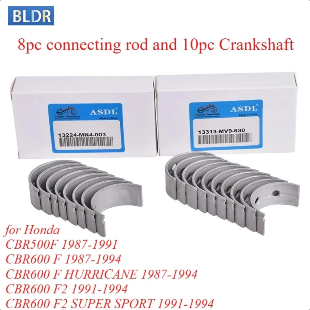 

33mm Connecting Rod Main Bearing Crankshaft 13313/6-MV9-630 for Honda CBR500F CBR600 F2 SUPER SPORT CBR600 F HURRICANE CBR 600