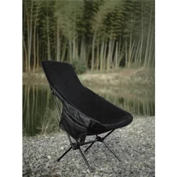 HARDMADE original outdoor camping sherpa high back moon chair Helinox chair two chair cover