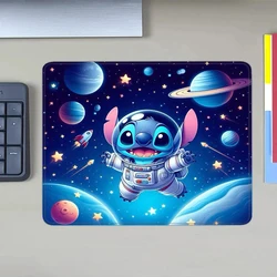 Cute anime couple Stitch Gaming Mouse Pad XS Small Mousepad For PC Gamer Desktop Decoration Office Mouse Mat Deskmat Rug