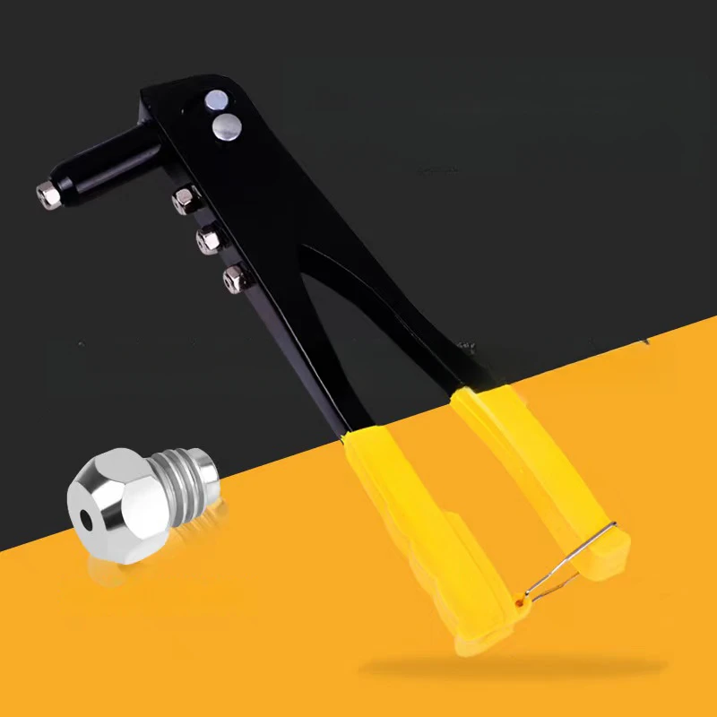 Four Specifications of Single Handle Manual Rivet Gun for Core Pulling Rivets Comfortable Handle High Strength High Elasticity