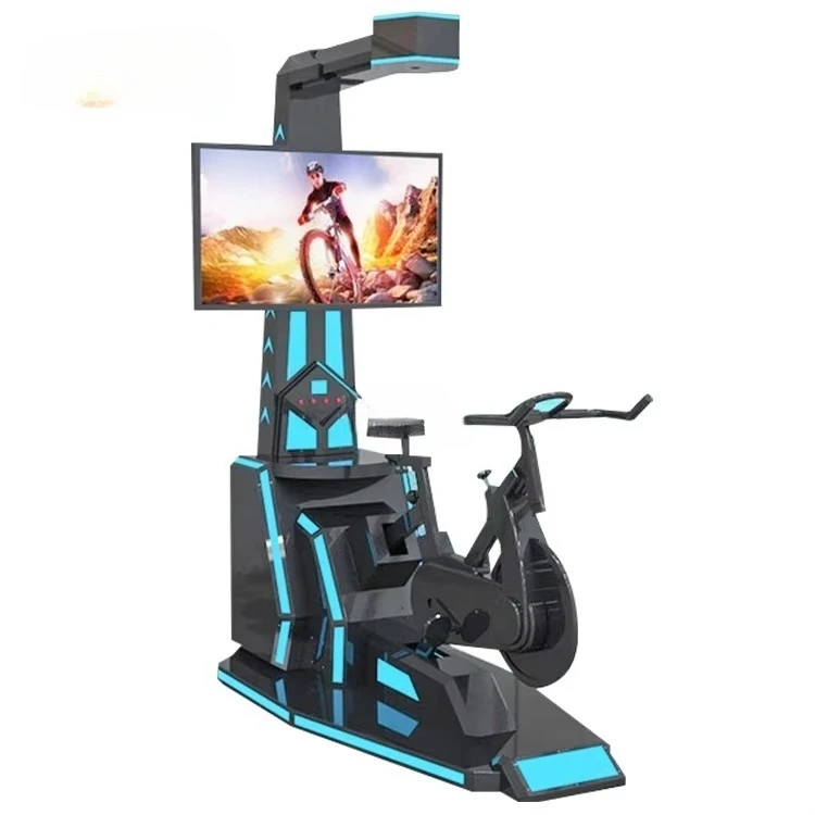 Extreme Riding 9d Virtual Reality Game Sport Vr Fitness Vr Bike Machine Virtual Reality Motion Simulator