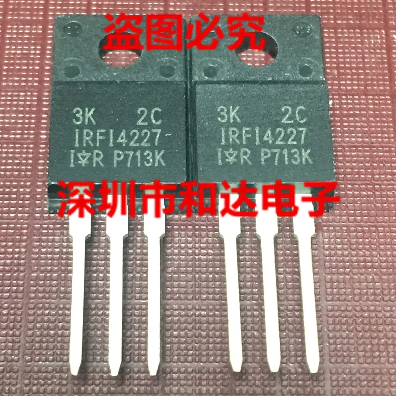 (5piece) IRFI4227 TO-220F 200V 47A / FQPF5P20 5P20 / 30G123  GT30G123 / FQPF27P06 27P06 TO-220F