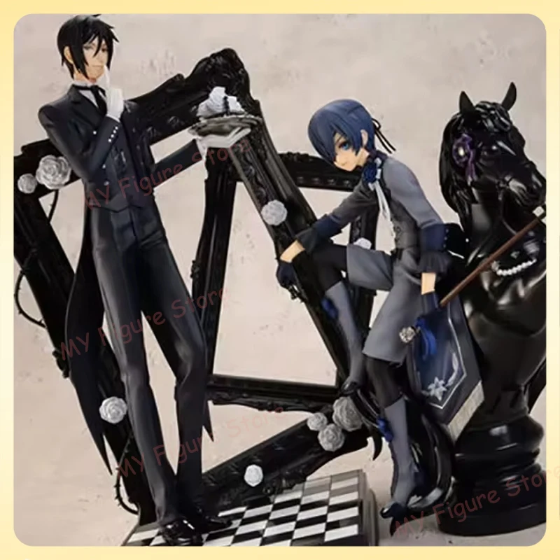 

Black Butler Anime Figures 25cm Ciel Phantomhive Action Figure Sebastian Michaelis Figurine Pvc Statue Doll Collection Toys Gift