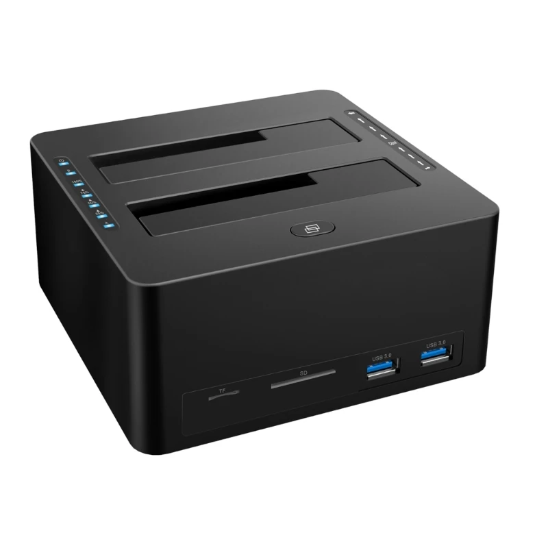 

Эффективная док -станция на жестком диске с двумя слотами док -базой USB3.0