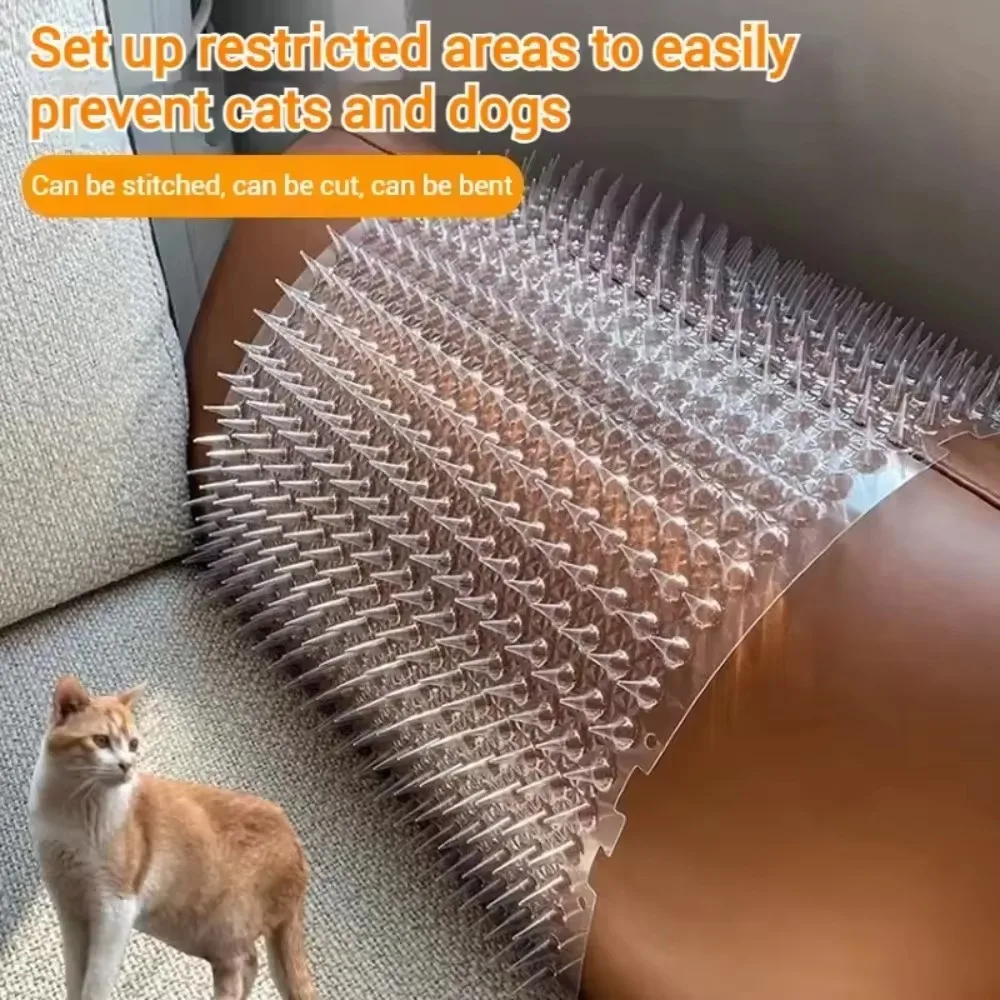 เดือยไล่นกและนกพิราบ ทำจากพลาสติกและสแตนเลส ป้องกันแมว ป้องกันนกพิราบ ป้องกันสัตว์รบกวน