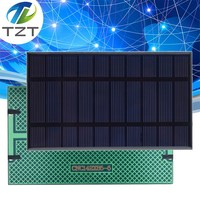Smart Electronics 400mA 5V 2W Solar Cells Solar Panel Phone Charger Home Improvement 142mm*85mm Polycrystalline Silicon