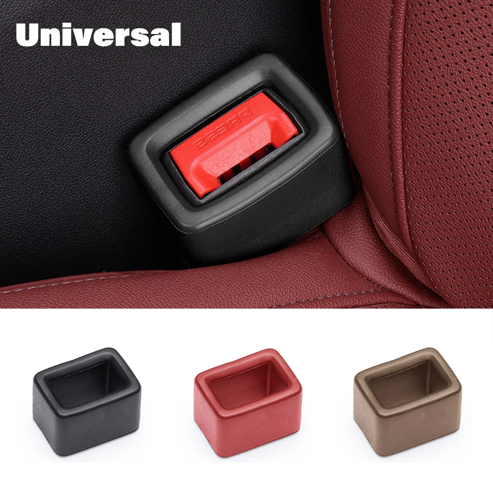Up Car Seatbelt Guard Seat Belt Holder Silicone Buckle Protective Cover Automobile Seat Belt in Upright Position Accessories