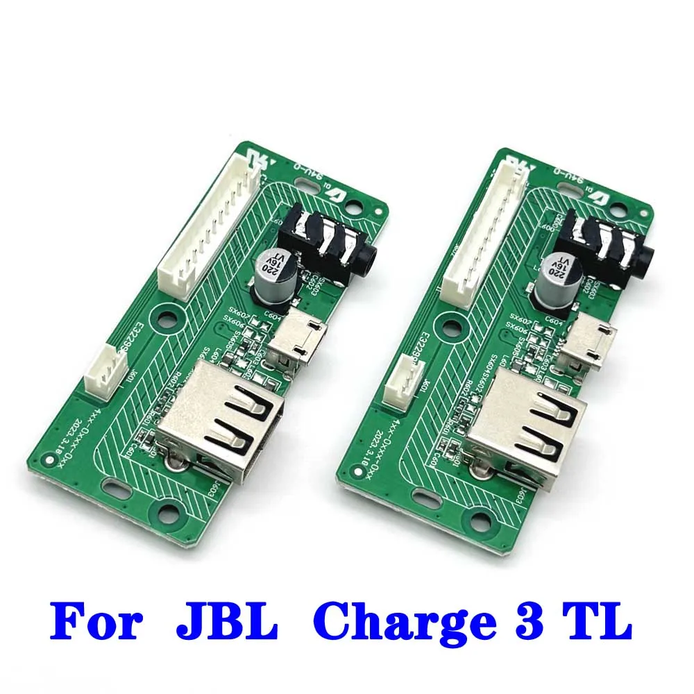 

For JBL Charge 3 GG TL USB 2.0 Audio Jack Power Supply Board Connector Charge 3 GG TL Bluetooth Speaker Micro USB Charge Port