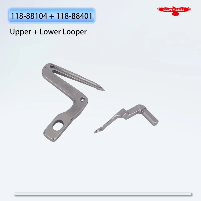 118-88104 + 118-88401 Upper + Lower Looper Kit For JUKI MO-2500 Series Industrial Overlock Sewing Machines