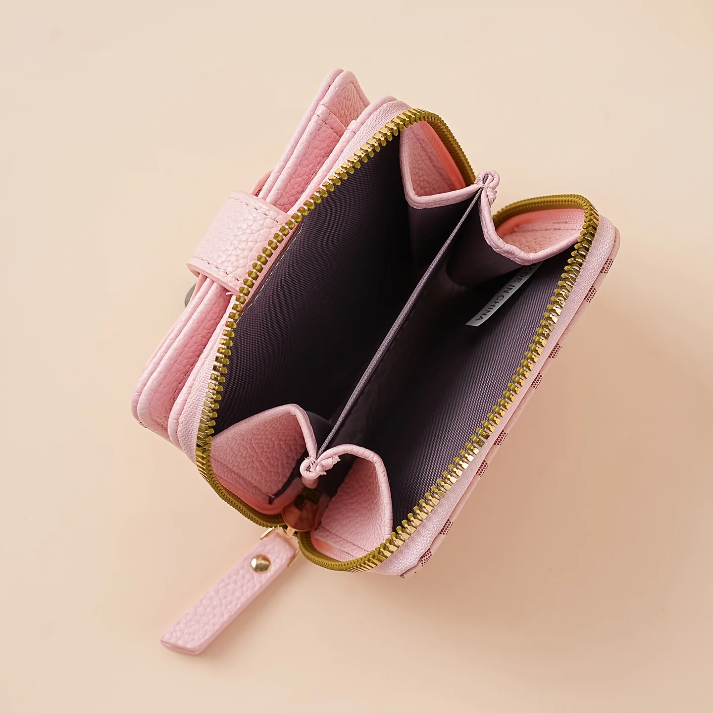 Damen-Geldbörse mit mehreren Kartenfächern, Geldfach, Retro-Stil, Mini-Geldbörse, minimalistischer Charme, Reisezubehör, Alltagsutensilien – Detail 9