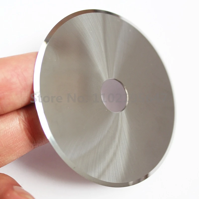 5Pcs Slitting Round Blade For Thin Flim Cutting Circular Knife Tungsten Steel For Paper/Tape/Foil Paper Cutting