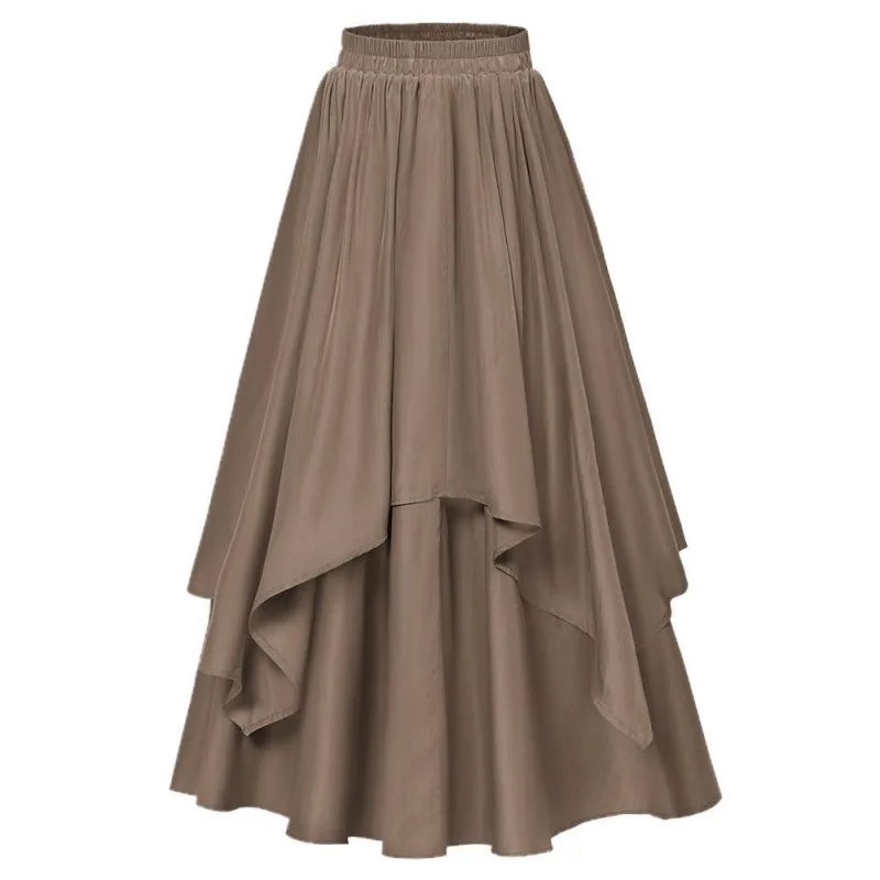 

2026 Spring and Summer Fashion Irregular Skirt Casual Loose Dress