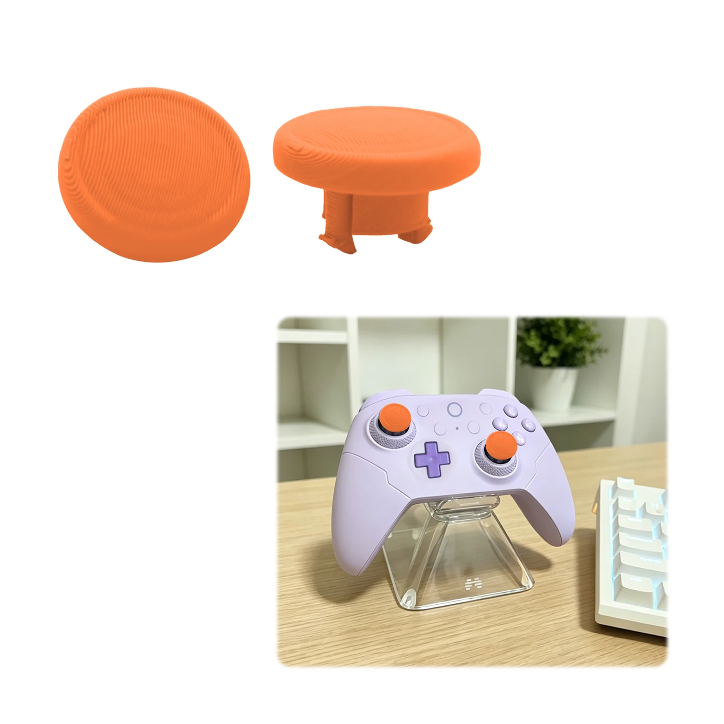 Części zamienne do nakładek joysticków kontrolera 8BitDo Ultimate 2C, zapobiegające odkręcaniu, wzmocnione i stabilne, do naprawy. — zdjęcie produktu 3