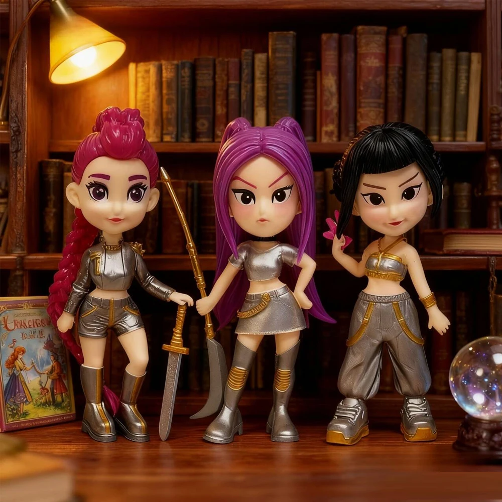 Anime Kpop Devil Hunter Blind Box - Zabawka do rozpakowywania, figurka, model, dekoracja na biurko, prezent