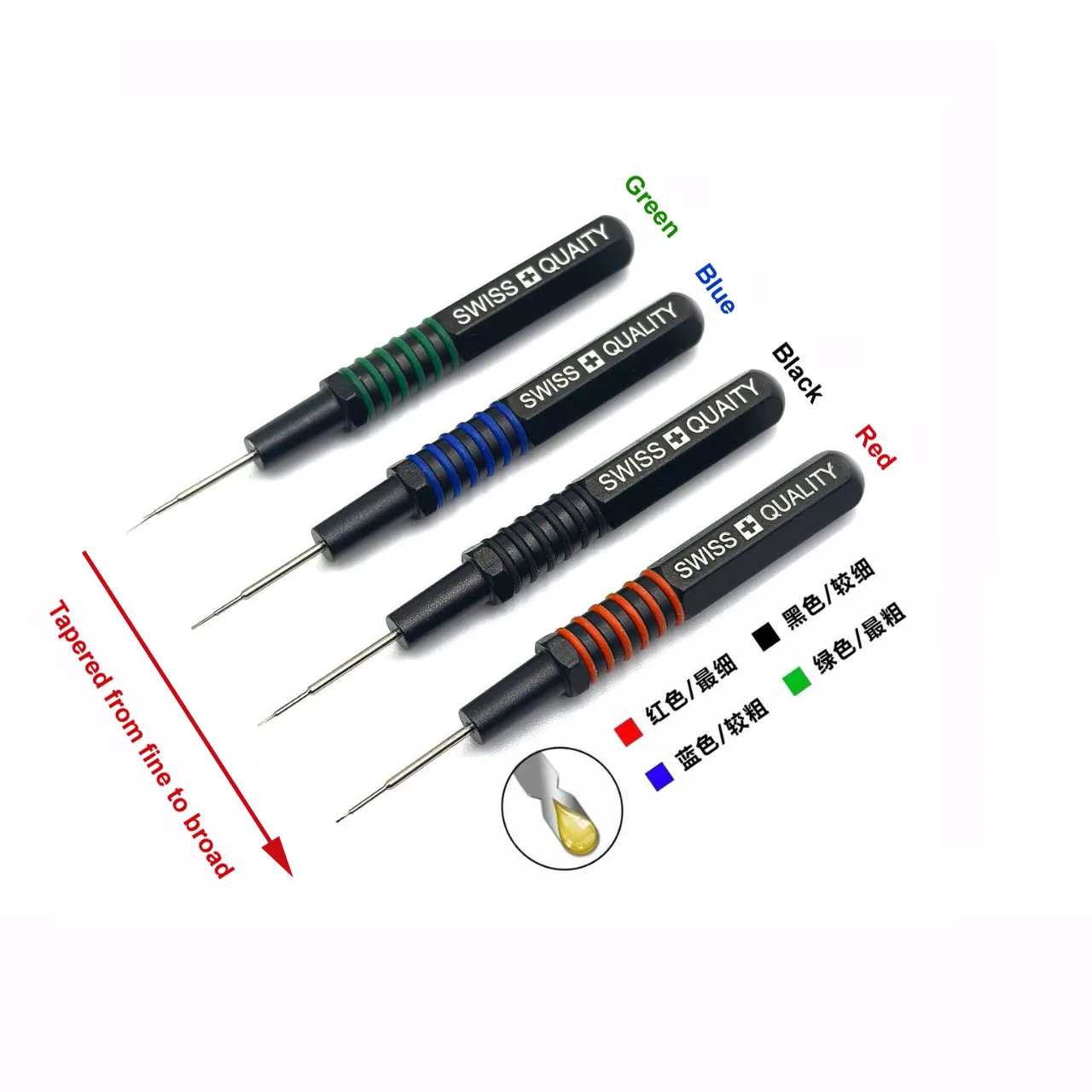 Watch Maintenance Oil Pen Movement Repair Watch Oil Needle Advanced Precision Point Oiler Pen Watchmakers Repair Tool