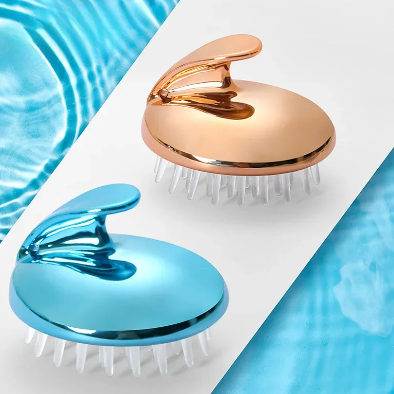 Hair Makes Hair Smooth Stimulates Hair Growth Brushes Soft Silicone Brush Massage Comb Head Cleaning Scalp Applicator