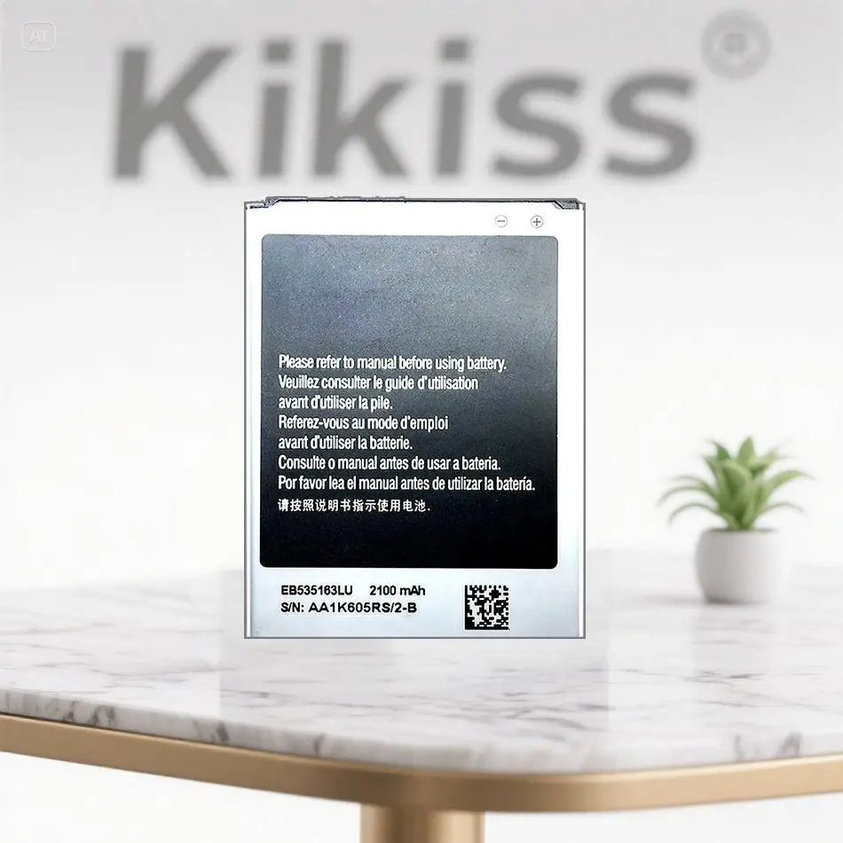 

2100Mah Stable For Samsung Galaxy Grand Duos I9082 I9080 I9128e I9060 I9301 I9118 I9182 EB535163LU Mobile Phone Battery