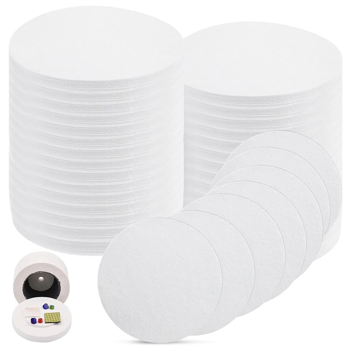 Popularne 200 arkuszy papieru do kuchenki mikrofalowej, papier z włókna ceramicznego, izolacja piekarnika, papier termotopliwy