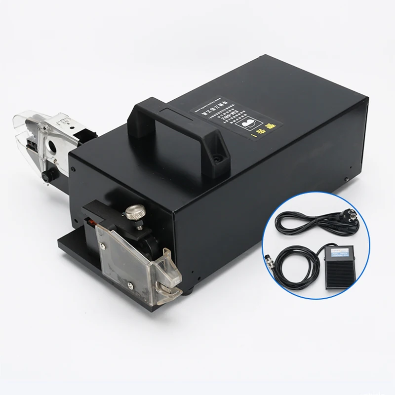 

0,25-10 м ㎡ Портативные электрические клещи для обжима клемм, машина для обжима изолированных клеммных разъемов с 7 комплектами обжимных матриц