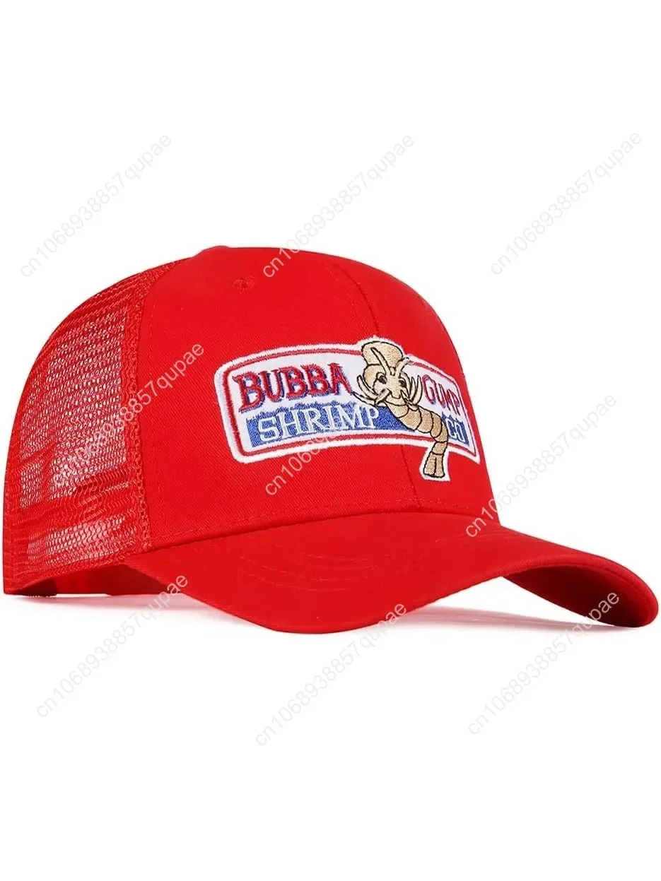 

ZIXIANNIU Bubba Gump Shrimp Trucker Hat Embroidered Halloween Hat