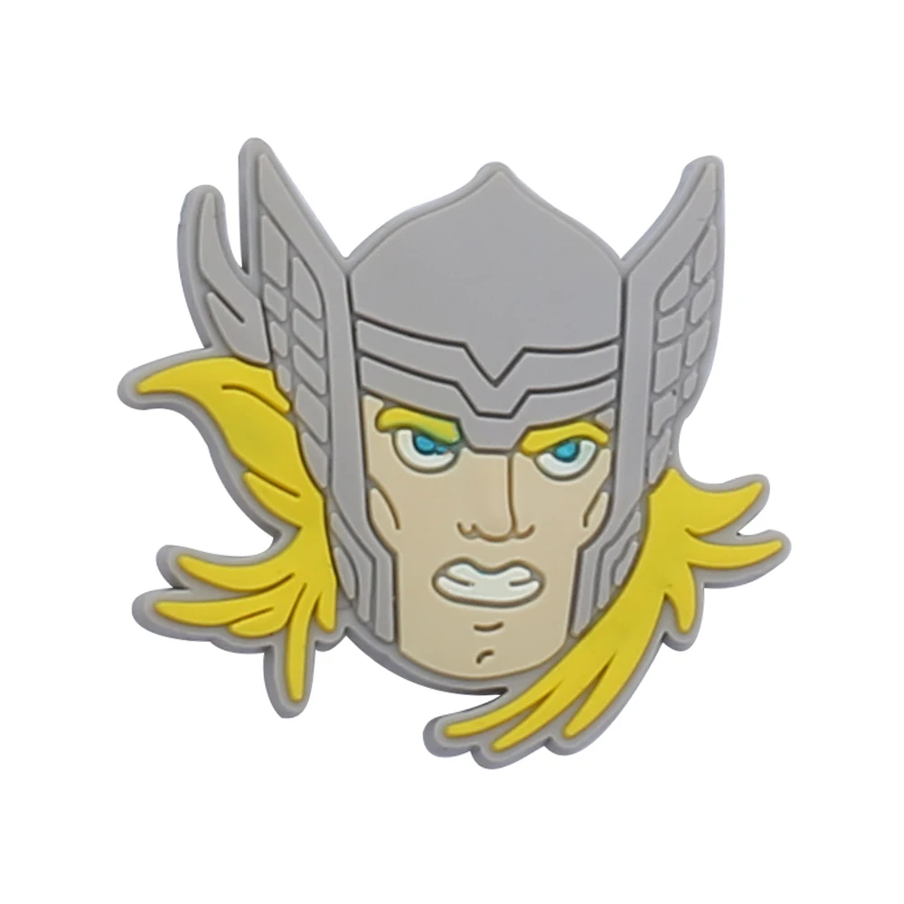 30 Stück Hot Toys Cartoon Superhelden-Serie PVC Schuhzubehör für Jungen und Mädchen, abnehmbare, wasserdichte, kreative DIY-Schuhdekorationen – Detail 16