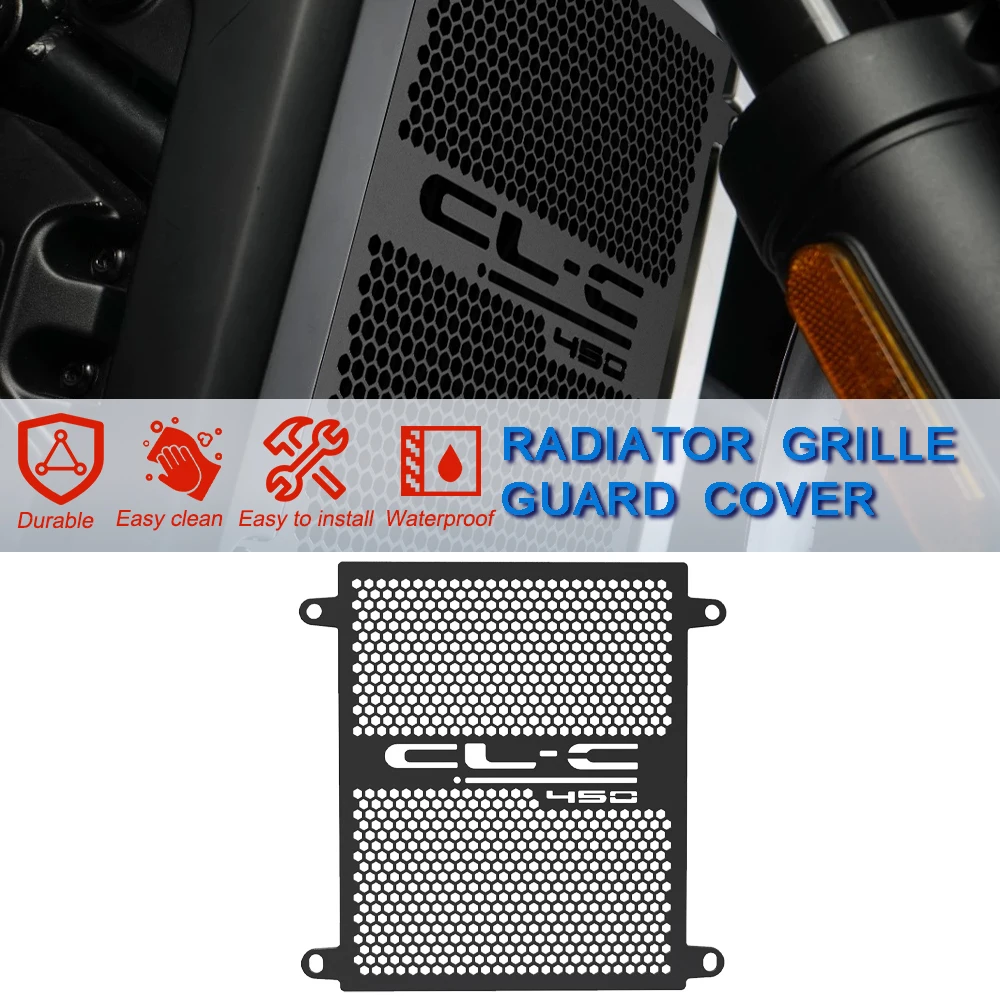 

Motorcycle Radiator Grille Guard Cover Water Tank Protection Guard For CFMOTO CLC 450 Bobbe 450CLC 450CL-C CLC450 2023 2024 2025