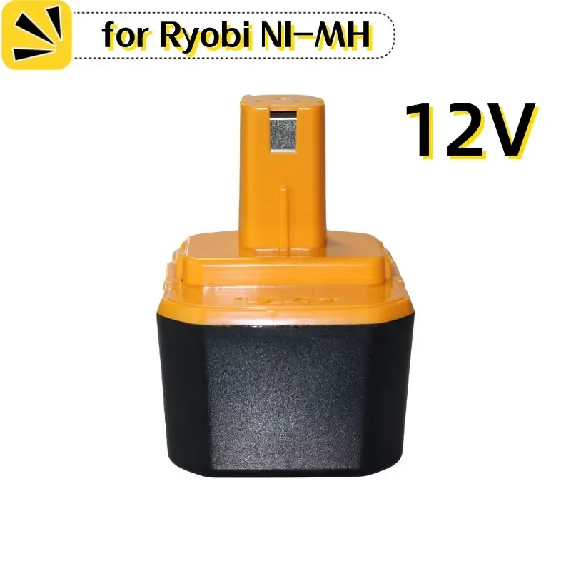 For Ryobi 12V 9800mAh Ni-MH Battery Compatible B-8286,BPT1025,RY-1204,BID-1229,HP1201MK2,1400652B,CTH1201 Rechargeable Batteries