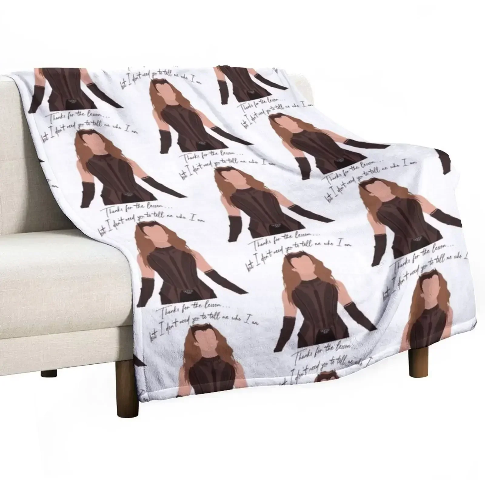

Thanks for the lesson... Throw Blanket Loose Bed Fashionable Blankets