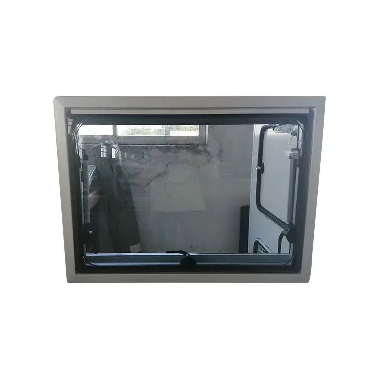 Latest style Acrylic Square corners caravan windows RV window