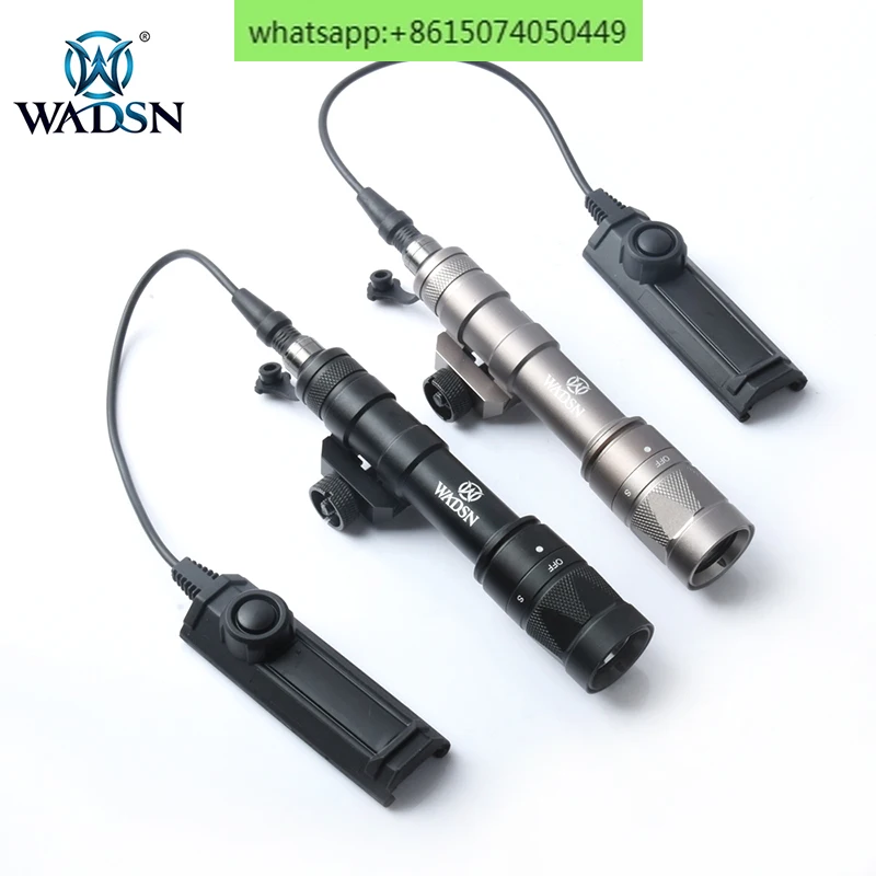 

M600W Explosive Flash Flashlight Long Lighting Mouse Tail M300W Aluminum Alloy Flashlight