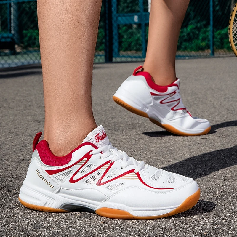 Zapatos de voleibol, zapatos de bádminton para hombre, zapatos de tenis de mesa para mujer, zapatos de entrenamiento antideslizantes, zapatos deportivos, tenis para parejas con tendones