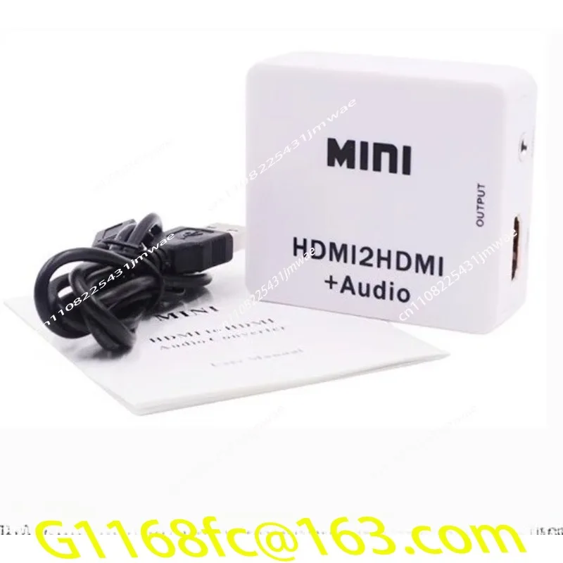 HDMI Audio Extractor 3.5mm Decoder with HDCP Bypass for Audio Video Signal