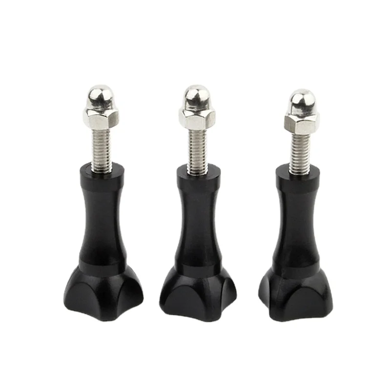 3pcs/lot Long Thumb Screws with Nut for GoPro Hero 10/9/8/7/6/5/4/3 for SJCAM for Xiaomi Yi Osmo Action Camera Accessories