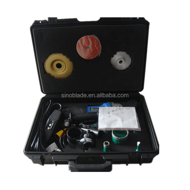 Diamond Drilling Polishing Grinding tools Wet polisher Kit