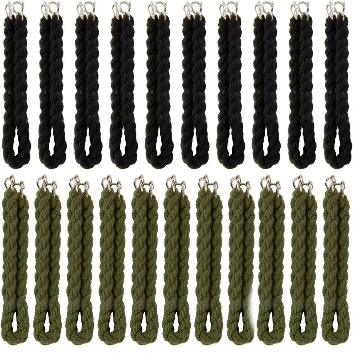 AA83 Outdoor Boot Straps Pack, Elastic Boots Band Blouser with Reinforced Metal Hook for Field Service Pant Boot Outdoor