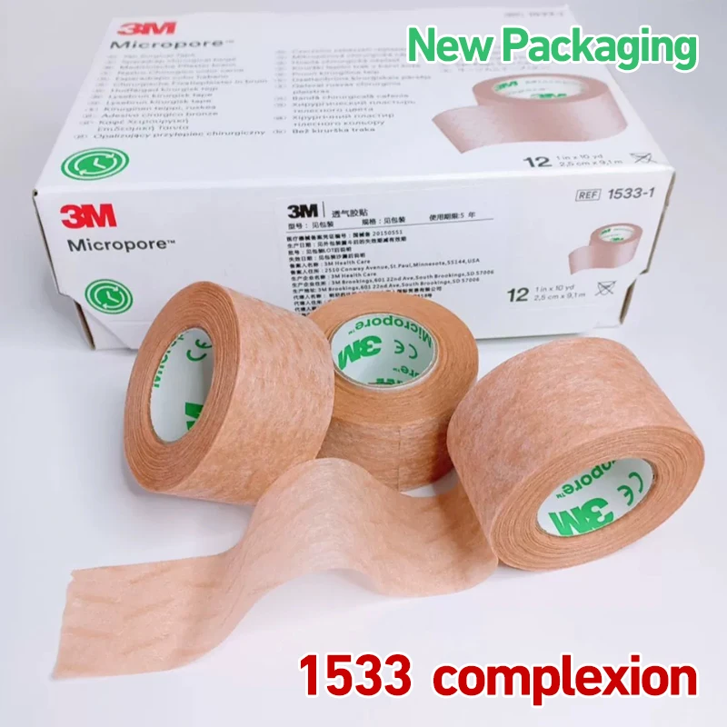 12pcs Micropore Tape lashes eyelid tape lash eyelash tape  Extensions Tools Gentel On Skin apprication anti-allergy tape 1533