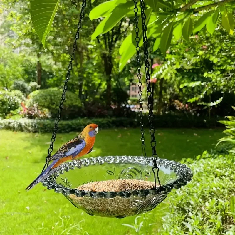 Bird Feeder Hanging Vertical Birdfeeder Garden Decoration, Patio, Farm, Hummingbird Bird Watchers Bird Feeder Outdoor 앵무새