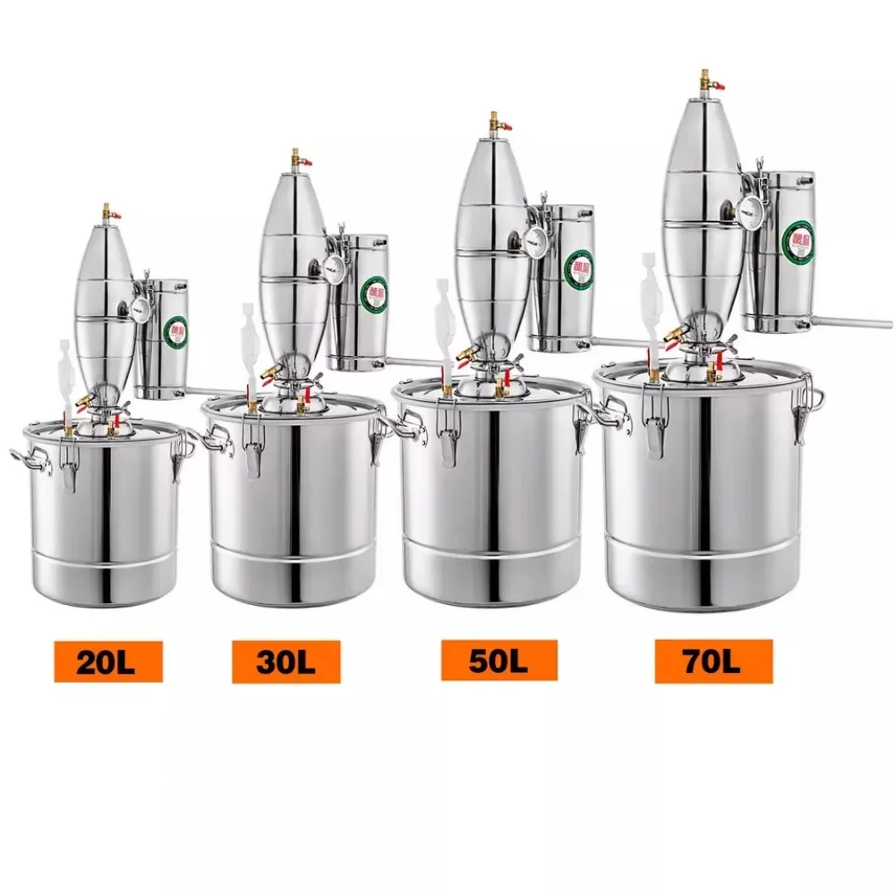 20L 30L 50L 70L Household Alcohol Distiller/Small Distillation Equipment/Alcohol Distillery for Sale