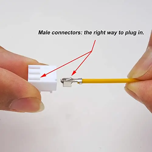 Jst VH 3.96MM 3 Pin Connector Socket Kit Total 8 Sets with 24Pcs 210MM 18AWG  Cables Wire Jst-VH 3 Pin Connector