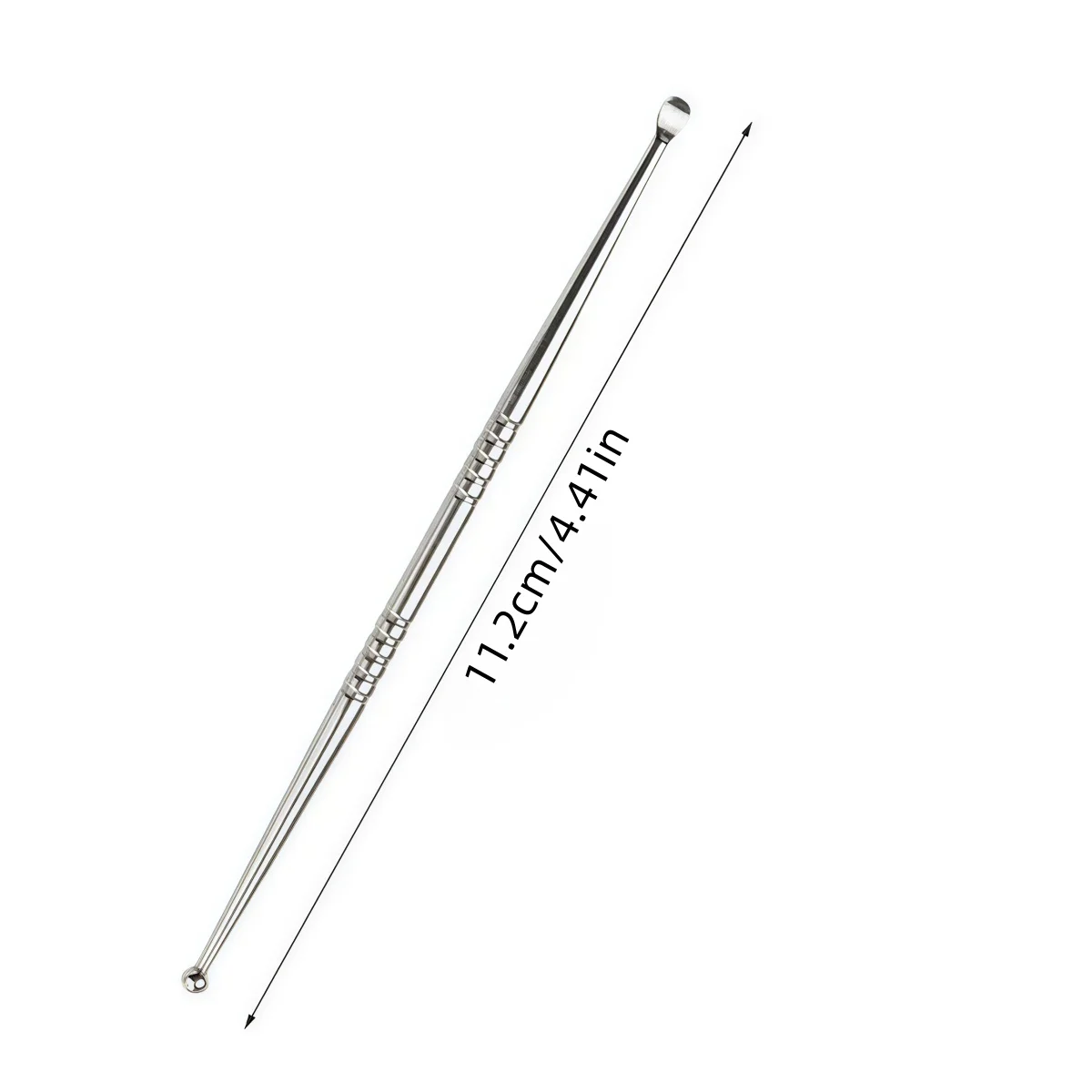 2/5pcs Tonsil Stone Removal Ear Wax Remover Tool Steel Remover Mouth Cleaning Care Tools Tonsil Stone Remover Health Care