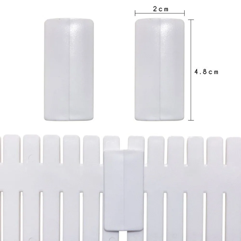 10pcs DIY Install Drawer Partition Divider Reusable Adjustable Clip Drawer Organizer Clip Easy Install Extension Design