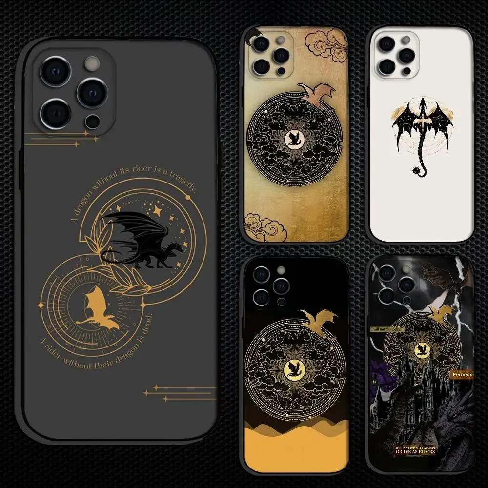 

Dragon F-Fourth W-Wing Phone Case For iPhone 16,15,14,13,12,11 Plus,Pro Max, Others Soft Black Cover