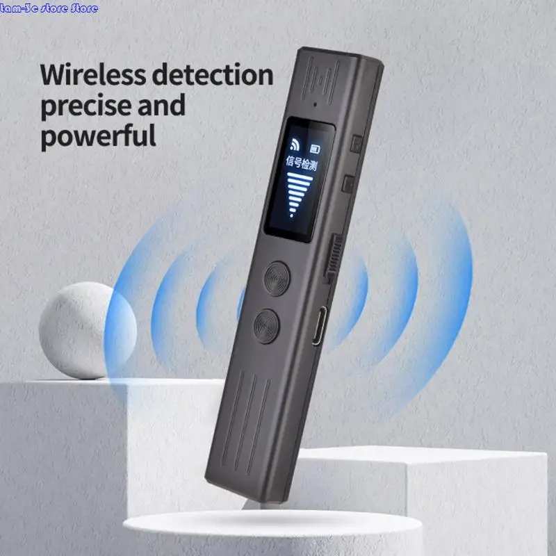 D0UA ZD09 Hidded Camera Detector LED Display For Locating Wireless Tracking