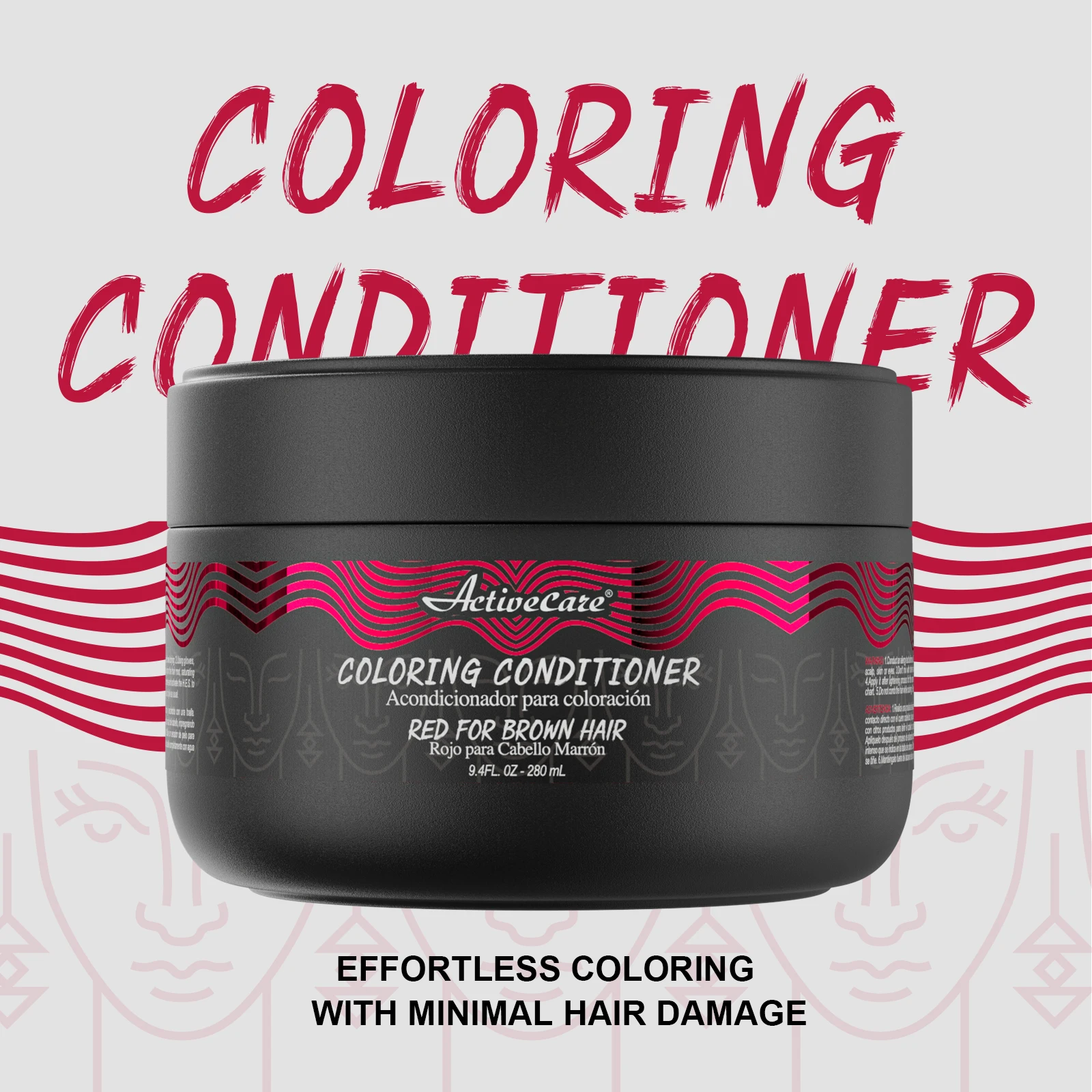 

Activecare Coloring Conditioner-Полуперманентная краска для волос-Цветная маска для ухода за волосами 280 мл