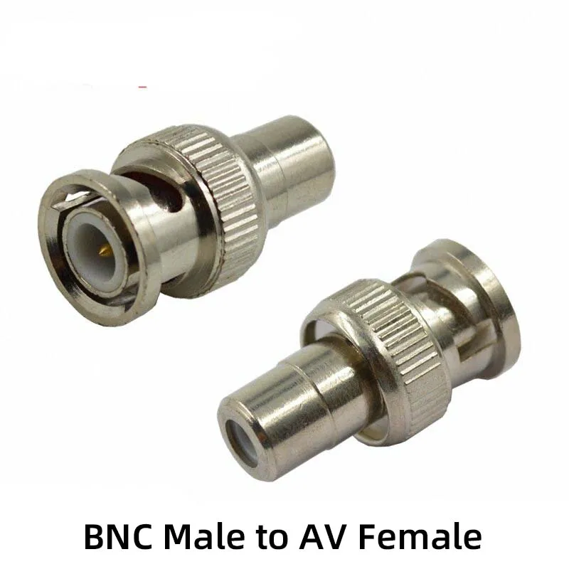 BNC to AV Monitor Audio/Video Adapter Q9 to RCA to Female BNC Connector BNC to RCA Male/Female Connectors