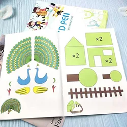 All 3D printing pen 3d are compatible with copying paper drawing film 40 non repeating patterns large picture book copying board