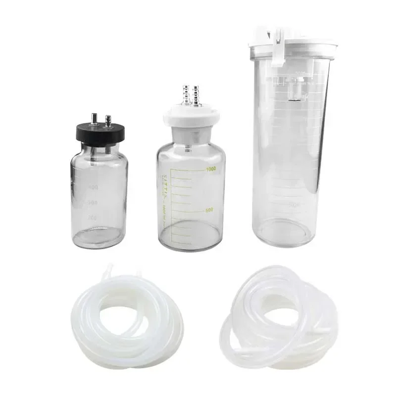 

500/1000/2000 Ml Liposuction Fat Collection Silicone Tube Liposuction Tools Canister Autoclavable