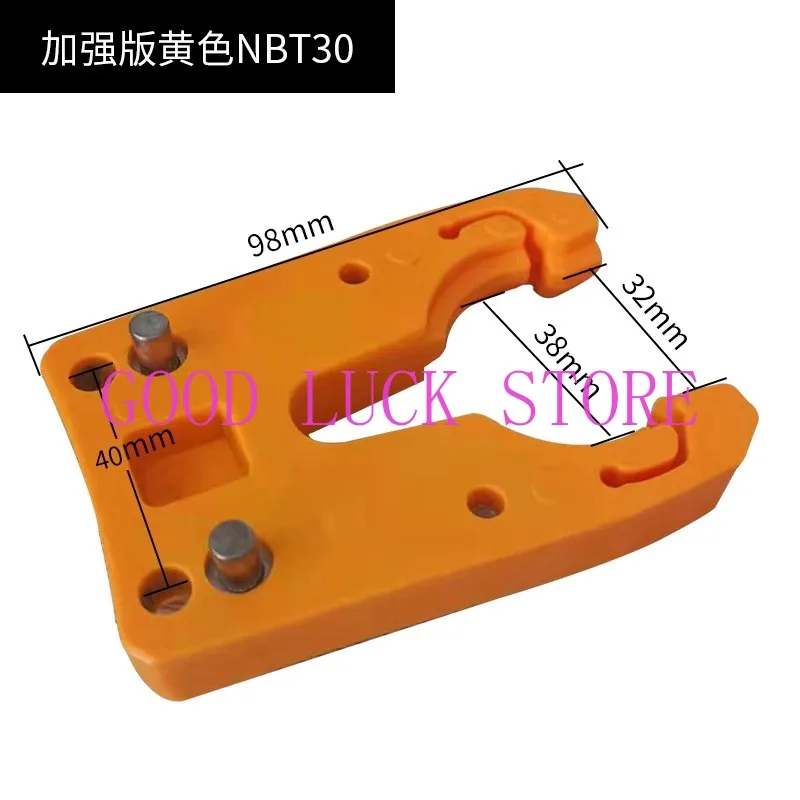 Imagem -04 - Suporte de Máquina-ferramenta Cnc Cradle Clamp Trocador Automático Iso30 Bt30 Bt40 Nbt30 1pc