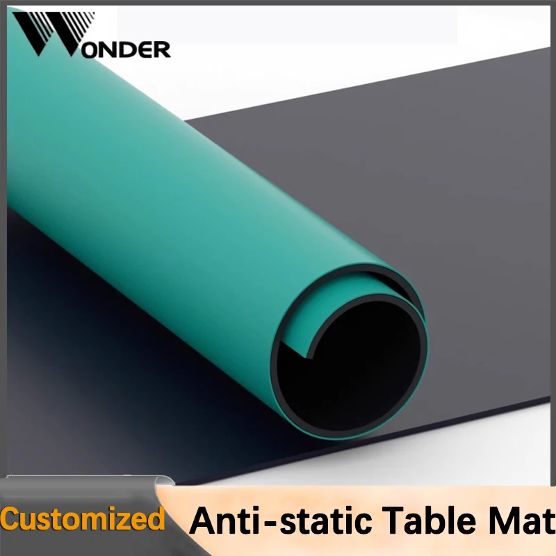 ESD Anti-static Table Mat Electronic Maintenance Platform Insulator Pad antistatic rubber sheet Green