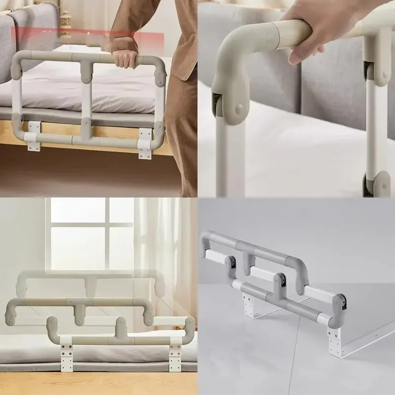 Wholesale the elderly guardrail height adjustable auxiliary armrest bed guardrail bed guardrail safety armrest bed